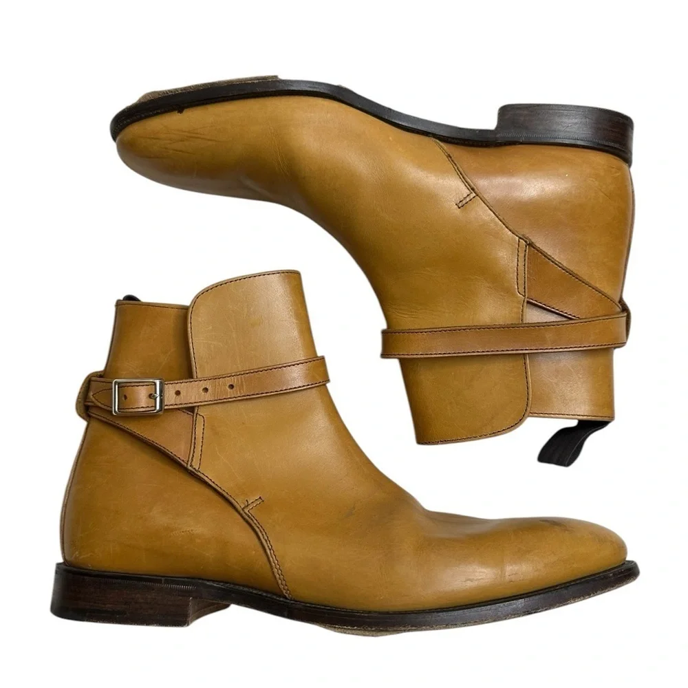 Tan Leather Men's Boots
